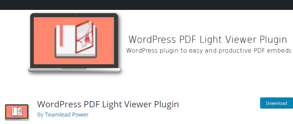 WordPress-PDF-Light-Viewer-Plugin