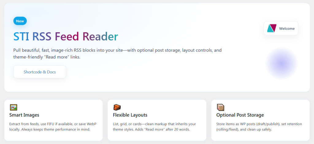 STI-RSS-Feed - STI WP Buddy https://wordpress.santechidea.net/